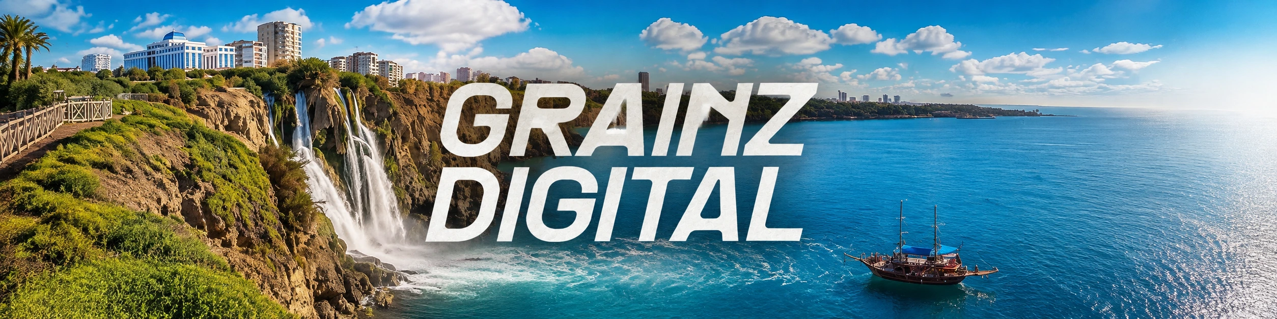 GRAINZ DIGITAL Antalya Düden Şelalesi Dijital Dönüşüm