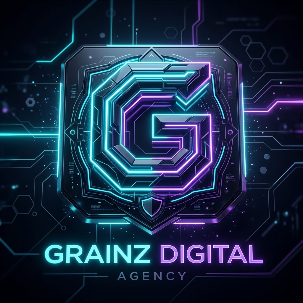 GRAINZ DIGITAL Kurumsal Marka Logosu